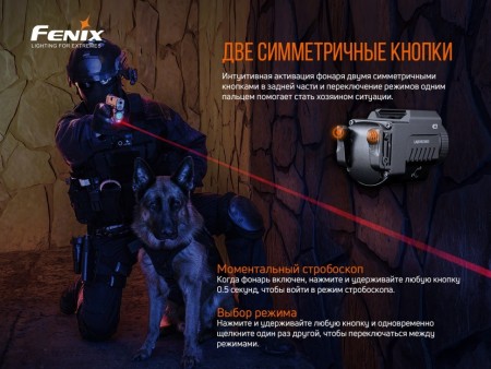 Уцененный товар Фонарь Fenix тактический GL22(Вскрытая упаковка)