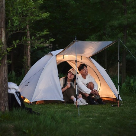 Палатка 3-местная Naturehike Yunchuan-Pro Ultra-Light 4 Seasons CNK2300ZP024 белый