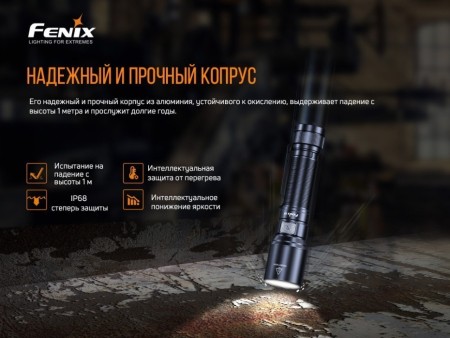 Уцененный товар Фонарь Fenix C6 V3.0 (вскрыт, повреждена упаковка)