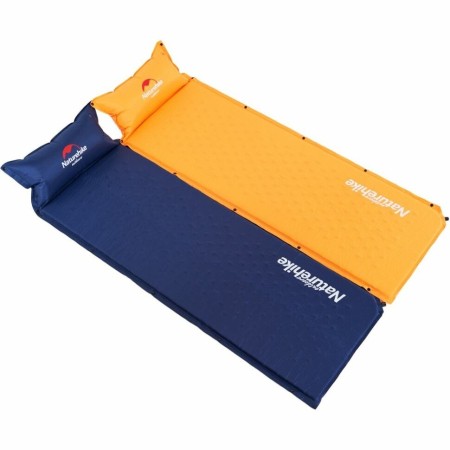 Коврик для сна Naturehike NH15Q002-D с подушкой темно-синий, 6927595705117