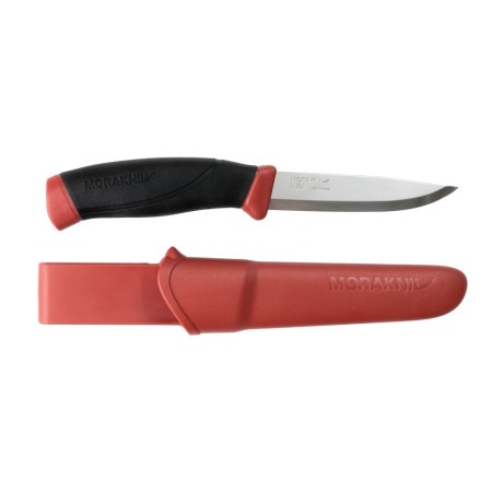 Уцененный товар Нож Morakniv Companion Dala красный 14071(На одной стороне клинка ближе к рукояти вмятинка длинной 0,7 см)