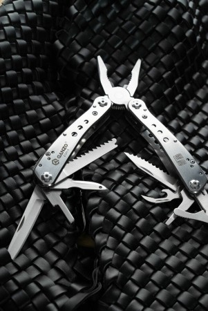 Мультитул Ganzo G201-H (21 в 1) хромированный