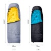 Спальный мешок Naturehike Cicada Wing CW700 CNK2450WS048 утиный пух черный M, 6927595788387