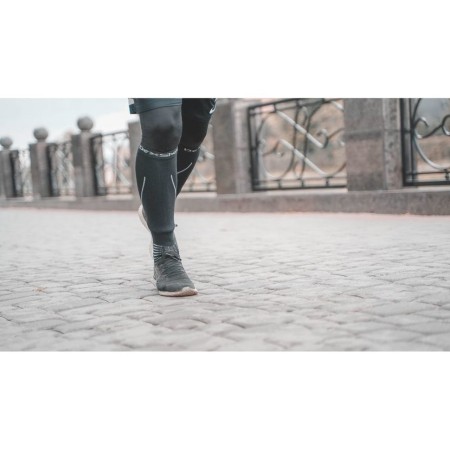 Водонепроницаемые носки Dexshell Mudder компрессионные черный/серый