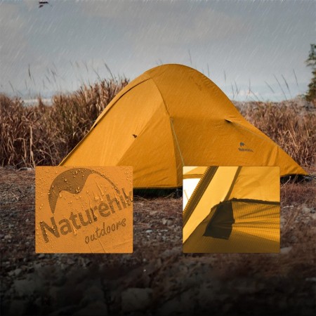 Палатка Naturehike Сloud Up CNK2450WS032 210T одноместная оранжевая,6927595798577