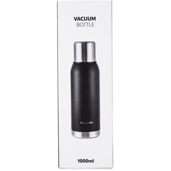 Уцененный товар Термос  Naturehike Q-9H NH19SJ010  1000ml черный, (повреждена упаковка)
