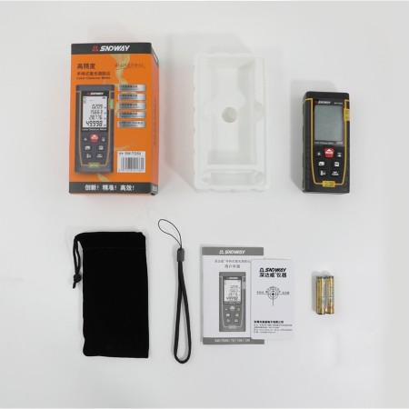 Лазерный дальномер SNDWAY SW-TG70 70м (Витрин. образец. Утеряна крышка б/отсека)