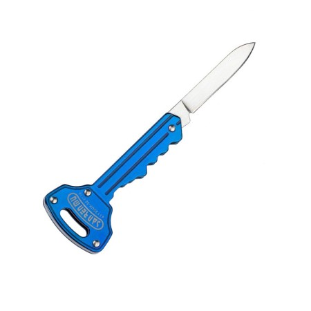 Нож-брелок складной Sanrenmu 4113SUX-SE синий