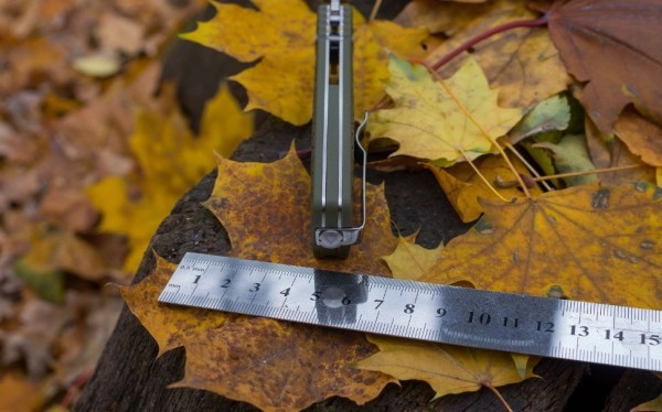 Нож Ganzo G724M зеленый, G724M-GR