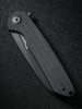 Складной нож SENCUT Kyril 9Cr18MoV Steel Black Stonewashed Handle Black Micarta