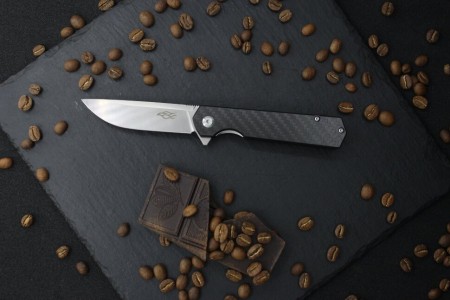 Нож складной Firebird FH11S-CF черный