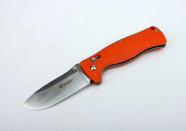 Нож складной Ganzo G720-OR оранжевый