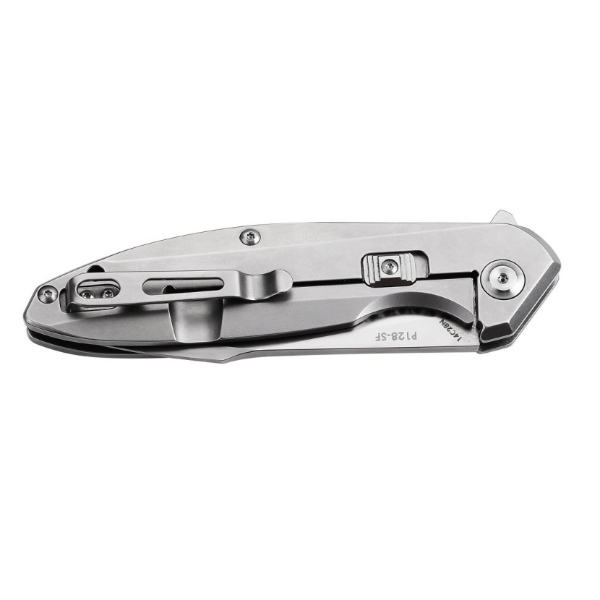Нож складной Ruike P128-SF серый (Вскрытая, поврежден. упаковка)