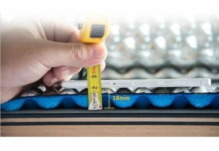 Коврик Naturehike NH19QD008 складной голубой, 6927595738108