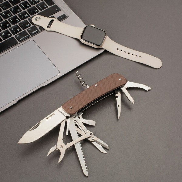 Многофункциональный нож Ruike L51-N коричневый