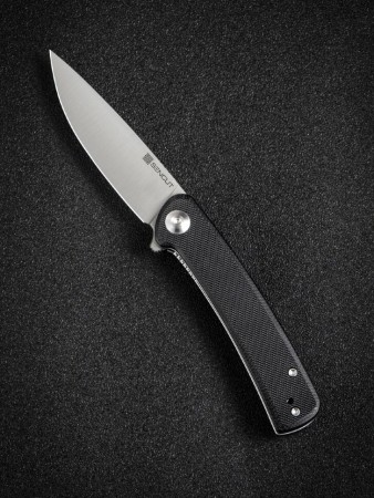 Складной нож SENCUT Neches 10Cr15CoMoV Steel Satin Handle G10 Black