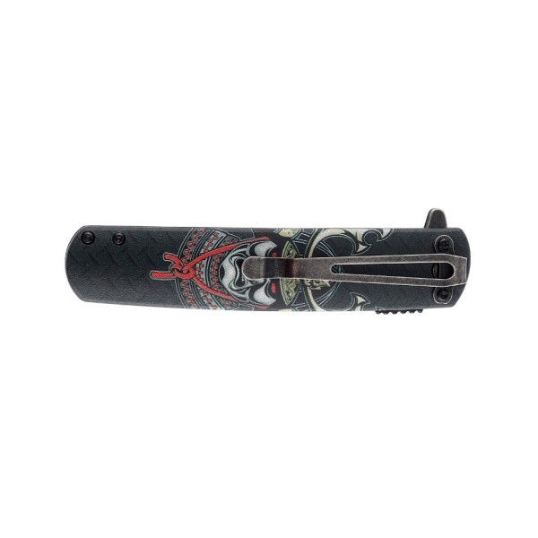 Нож складной Ganzo G626-BS черный самурай  (Поврежденная упаковка. )