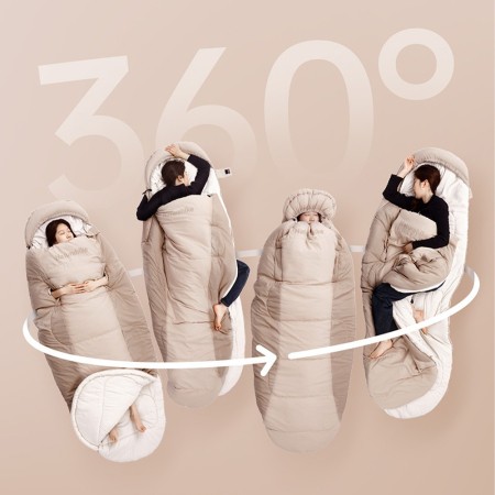 Спальный мешок Naturehike CNK2350WS026 PS300 облегченный серый