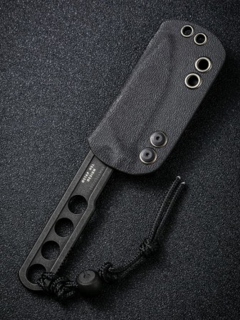 Нож CIVIVI Fixed Blade Circulus 10Cr15CoMoV Steel Black Stonewashed Handle Ostap Hel Design