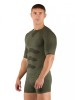 Футболка мужская Abel/ кор. рукав/ синтетика/ зеленый