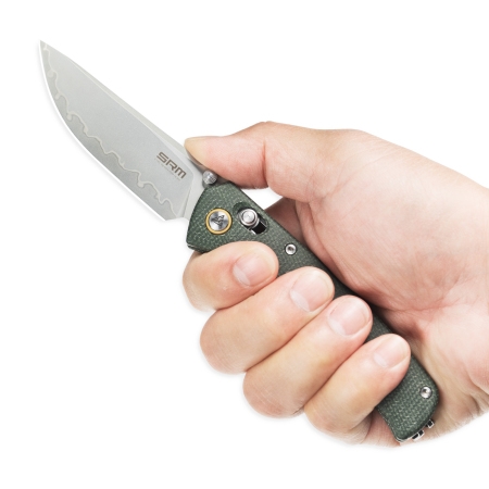 Нож складной SRM Medal 255L-MG3 зеленый