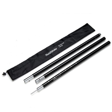 Стойка для тента Naturehike NH18T020-G TM-02 6061 алюминиевый сплав 1,9-3,0 м 5 секций, 6927595784938