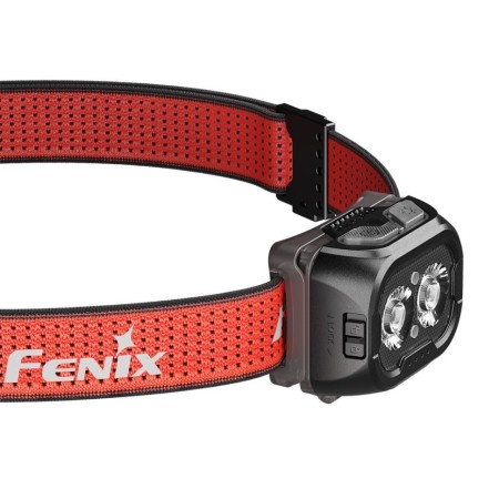 Фонарь Fenix налобный HL18R-T V2.0 черный с красным ремешком (Вскрытая, поврежденная упаковка)