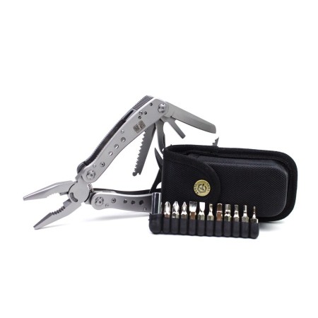 Уцененный товар Мультитул Ganzo G201 (22 в 1)(Новый. Расхождение губок)