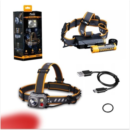 Фонарь Fenix налобный HP25RV2.0 1600 люмен (Вскрытая, поврежденная упаковка.)