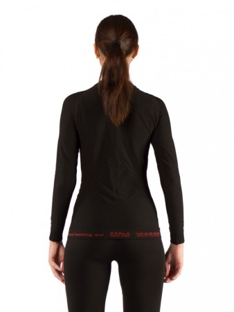 Футболка женская Atala/ дл. рукав/ синтетика/ черный