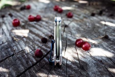 Нож Ruike P801 серебряно-синий, P801-SF