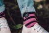 Водонепроницаемые детские носки DexShell Waterproof Children Socks розовый/черный