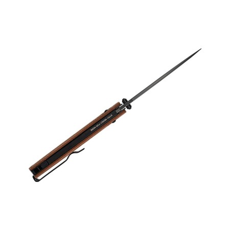 Нож складной SRM Terrier 258L-MN2 коричневый