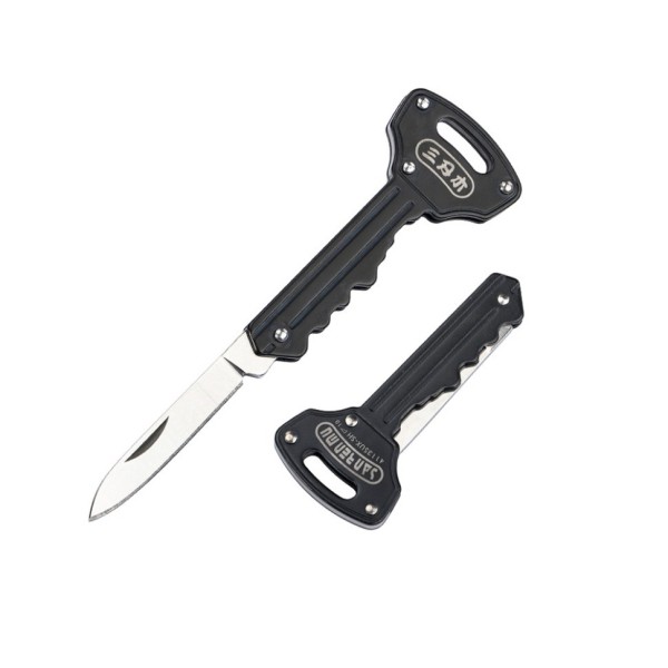 Нож-брелок складной Sanrenmu 4113SUX-SH черный