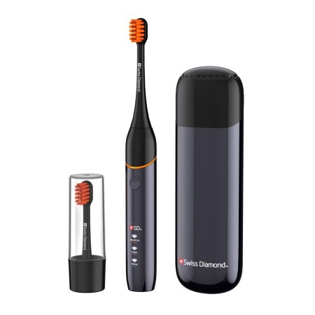 Звуковая зубная тревел-щетка Swiss Diamond SD-STB33801BL (3 режима, цвет темно-синий)