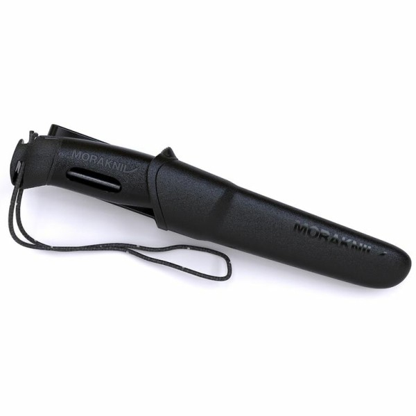 Уцененный товар Нож Morakniv Companion Spark Black, нержавеющая сталь