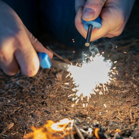 Уцененный товар Нож Morakniv Companion Spark Black, нержавеющая сталь