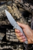 Нож складной Ruike P128-SF серый (Вскрытая, поврежден. упаковка)
