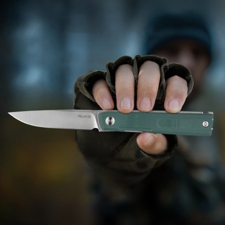 Нож складной Ruike D712-G зеленый