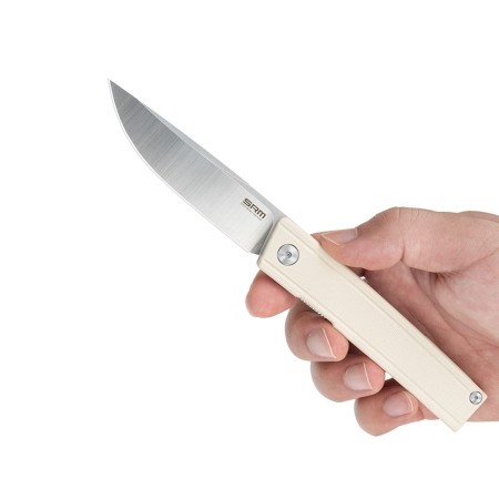 Нож складной SRM Gent 401LC-GT белый