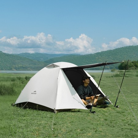 Палатка Naturehike Cloud-Creek CNK2300ZP024, двухместная белый