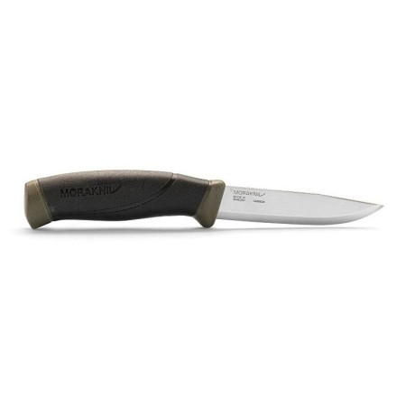 Уцененный товар Нож Morakniv Companion MG ©, углеродная сталь, цвет хаки, 11863(Витрин. образец)