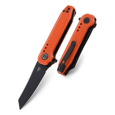 Нож Bestech Syntax сталь 14C28N, рукоять G10 оранжевая