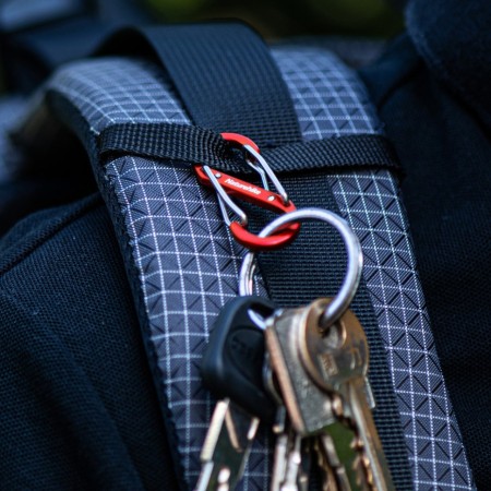 Карабин многофункциональный Naturehike NH20GS004 S-Type 5 см, 2шт