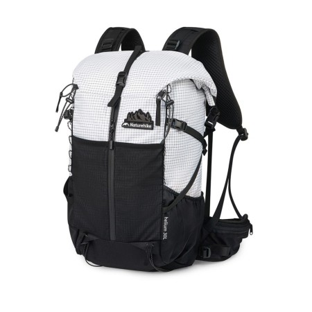 Рюкзак Naturehike CNK2300016 Helium 30 л + 5 л белый с черным