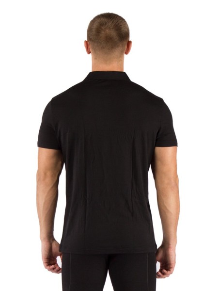 Футболка  мужская DINGO/ кор. рукав/ шерсть 160/ черный