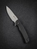 Складной нож SENCUT Tynan 10Cr15CoMoV Steel Gray Stonewashed Handle Stainless Black