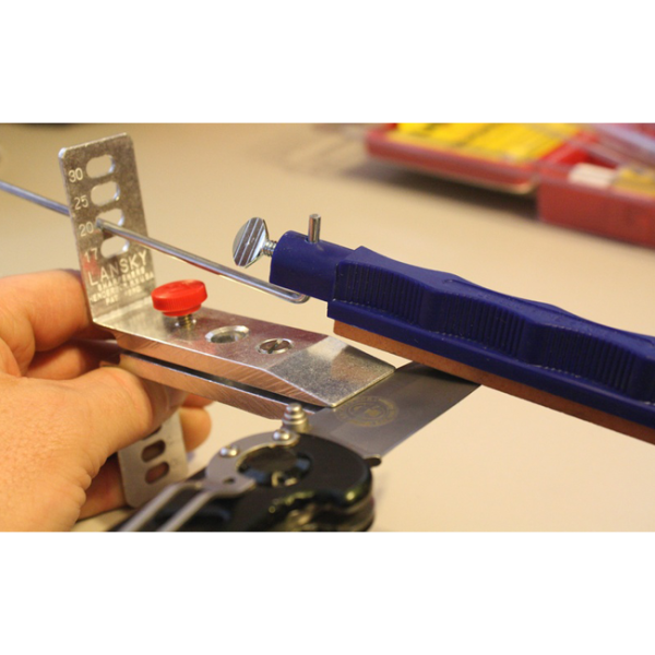 Уцененный товар Точилка для ножей Lansky Deluxe Diamond Knife Sharpening System LNLKDMD(Состояние хорошее. Комплектация полная. Как витринный образец)