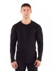 Футболка  мужская Rosta/ дл. рукав/ шерсть 220/ черный
