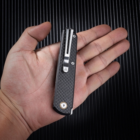 Нож складной SRM Qrick 408L-KB карбоновый